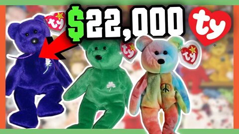 RARE BEANIE BABIES WORTH MONEY - 90's CHILDHOOD TOYS WORTH A FORTUNE!!