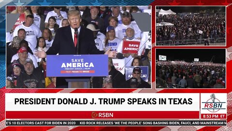 FULL SPEECH: President Donald J. Trump speaks in Conroe, TX 1/29/22