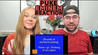 Eminem - Puke | REACTION / BREAKDOWN ! (ENCORE) Real & Unedited