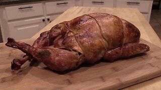 How To Smoke Turducken on Yoder Wichita | Thanksgiving Dinner