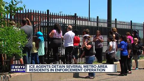 ICE agents detain people in Metro Detroit