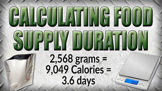 How to Calculate How Many Days of Emergency Food You Have Stored