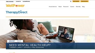 Therapy Direct offers 3 free mental health sessions