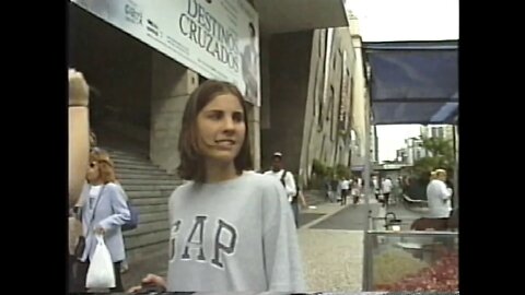 3º Mercadologia B, 1999, gravação de Cenas, Garagem Provisória na Avenida Paulista, VHS edição 2021