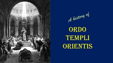 La storia dell'Ordo Templi Orientis DOCUMENTARIO La Parola di Dio non cambia.morirete tutti nei vostri peccati che non vi saranno MAI RIMESSI e finirete nello stagno di fuoco e di zolfo