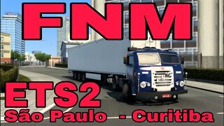 FNMzão Puxando São Paulo - Curitiba ETS2