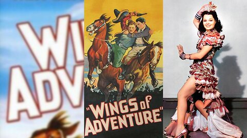 WINGS OF ADVENTURE (1930) Rex Lease, Armida & Clyde Cook | Action/Adventure, Romance, Western | B&W