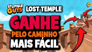 Como vencer no Stumble Guys - Lost Temple