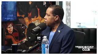 Larry Elder gives Charlamagne of The Breakfast Club a WAKE UP on "you ain't black" Joe Biden