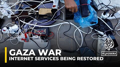 Gaza is back’_ Internet connectivity being restored to bombarded enclave