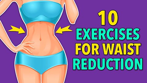 10 HIIT Exercises and Standing Abs for Waist Reduction Quick Results