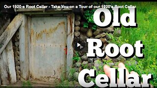 A closer look at a 1920s root cellar