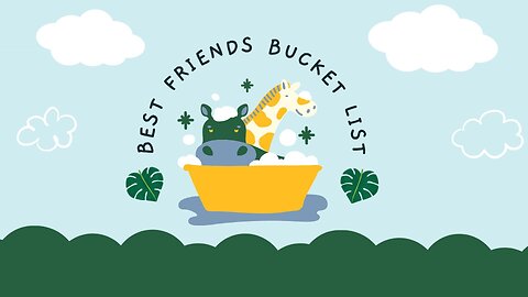 BEST FRIENDS BUCKET LIST |#kidslearning |#kidsstory | @FunTainment_FunTainment | #storytime #kids