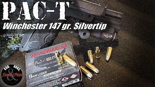 PAC-T testing the 147 gr. Winchester Silvertip (9mm)