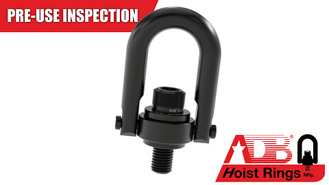 Hoist Ring Pre-Use Inspection - 3D Industrial Product Animation