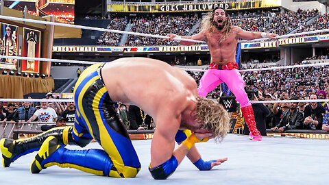 Seth Rollins vs Logan Paul WrestleMania 39 Night 1 Highlights