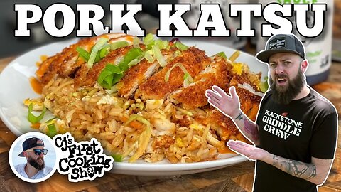 CJ's Pork Katsu with Fried Rice | Blackstone Griddles
