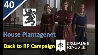 7th Crusade is in Doubt! l Crusader Kings 3 l House Plantagenet (Anjou) l Part 40