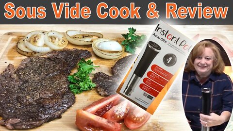 ACCU SLIM SOUS VIDE REVIEW COOKING RIBEYE STEAK