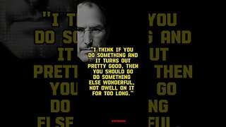 Steve Jobs: Life's Inspirations || Motivational Quotes