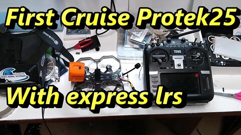 Protek 25 first cruise (VAS pepperbox & ELRS)
