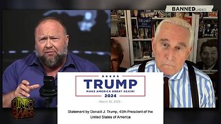 Alex Jones & Roger Stone Respond To Trump Indictment - 3/30/23