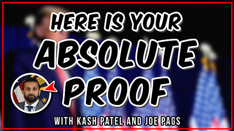 Kash Patel With Absolute Proof Trump Offered Security on Jan 6