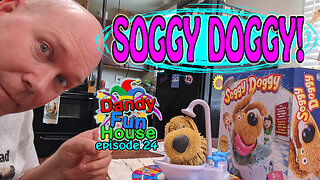 SOGGY DOGGY GAME - Unbox, Assembly and Review! - Dandy Fun House episode 24