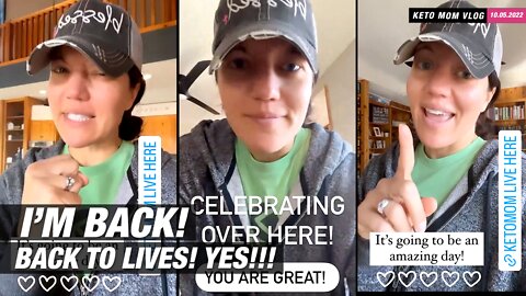 Yes! I'm Back! It's Going To Be Great Day! | KETO Mom Vlog