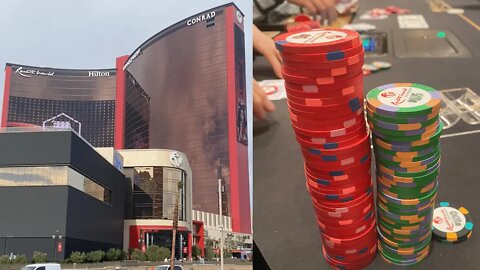 Massive Resorts World Las Vegas Session - Kyle Fischl Poker Vlog Ep 96