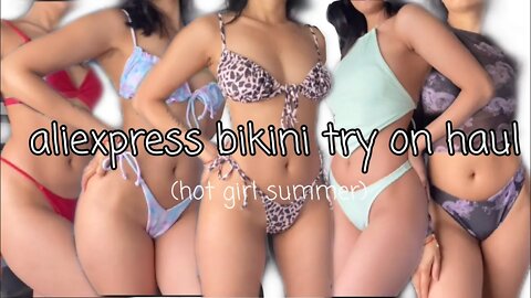 AliExpress Bikini Try On Haul (Rookie)