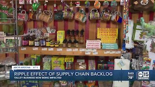 Supply chain issues impact local business