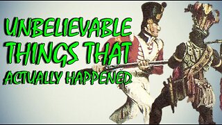 Weird Obscure Historical Events That Actually Happened - Bizarre History