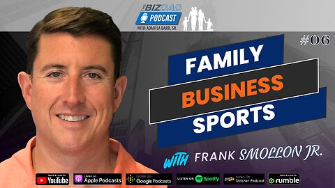 Reel #3 Episode 6: Insights on Family, Business, and Sports with Frank Smollon