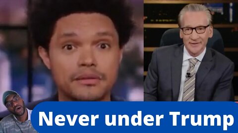Trevor Noah slams Biden for not being respected globally while Bill Maher asked a great question