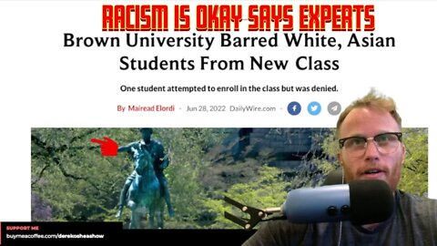 Brown University BAN White AND Asian PEOPLE From New Class for PROGRESS
