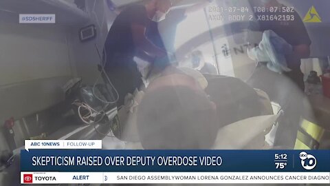 Skepticism raised over San Diego deputy's fentanyl overdose video