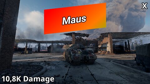 Maus (10,8K Damage) | World of Tanks