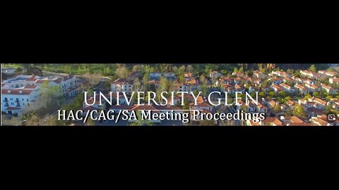 CSUCI Site Authority Meeting Nov 18 2019 and University Glen Residents Issues