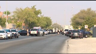 Las Vegas police investigate homicide scene near 215, North Decatur Boulevard
