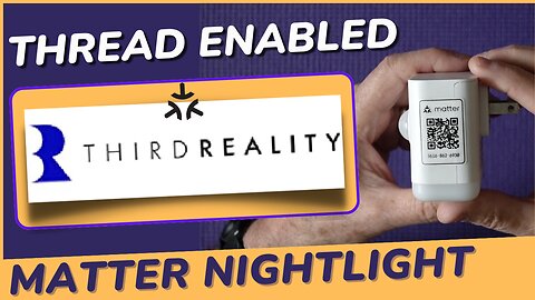 Third Reality Matter Night Light Review: Works with Apple, Google, SmartThings, and Aeotec Hubs!