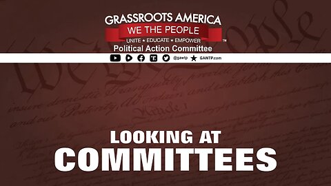Looking at Committees with Grassroots Priorities