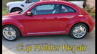 2012 Beetle CupHolder Repair-Seat-Middle Console-Gear Shift-AC Console Removal