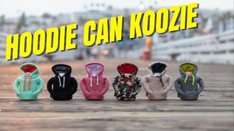 Hoodie Can Koozie