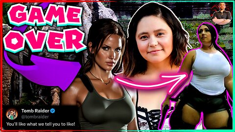 Lara Croft is DOOMED! Amazon Tomb Raider Series is Being TAKEN OVER By WOKE FEMINISTS!