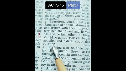 Acts 15 (Part 1)