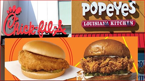 Popeye's VS Chick-fil-A..Real Food or Chemicals??