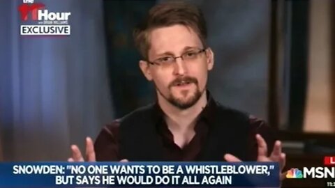 Edward Snowden "What They Are Selling Is Us! They're Selling Our Future! They're Selling Our Past!"