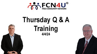 Thrusday Q & A Training