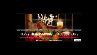 Happy Thanksgiving To All Our Fans